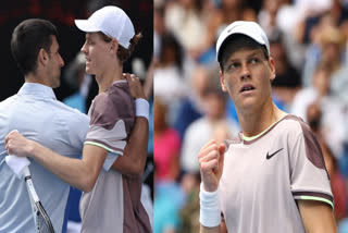 Jannik Sinner Novak Djokovic  Australian Open 2024 Semi Final  യാനിക് സിനര്‍  നൊവാക് ജോക്കോവിച്ച്