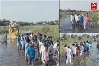 மயானத்திற்கு செல்ல சாலை வேண்டி மக்கள் கோரிக்கை