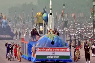 ISRO tableau at Republic Day  Republic Day Chandrayaan 3 tableau  2024 റിപ്പബ്ലിക് ദിന പരേഡ്  ഐഎസ്ആർഒ ടാബ്ലോ