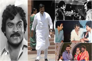 Megastar Chiranjeevi Padma Vibhushan rare photos