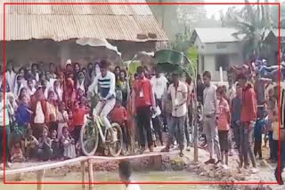 cycle game for republic day in hojai