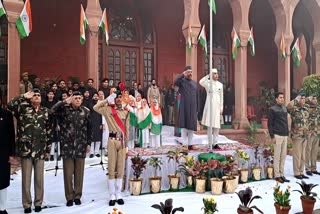 republic day celebration at amu