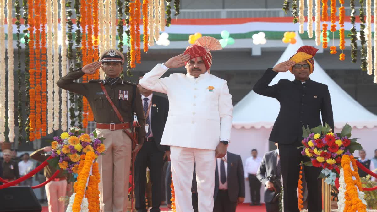 Chief Minister Dr. Mohan Yadav on 76th Republic Day