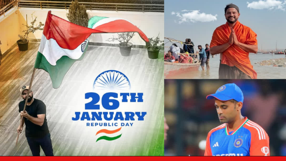 Cricketers congratulated the countrymen on Republic Day in a special way, see the posts of all the players including Sachin-Rohit