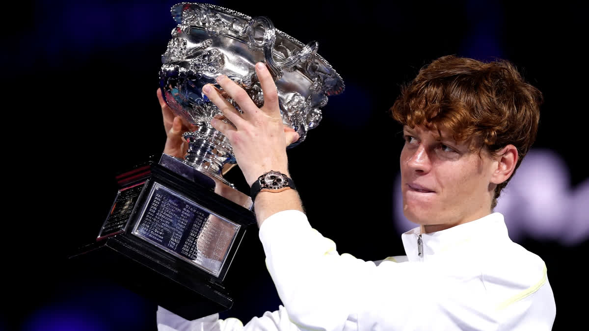 Defending Champion Jannik Sinner clinched his second consecutive Australian Open 2025 men's singles title beating Alexander Zverev in the final on Sunday.