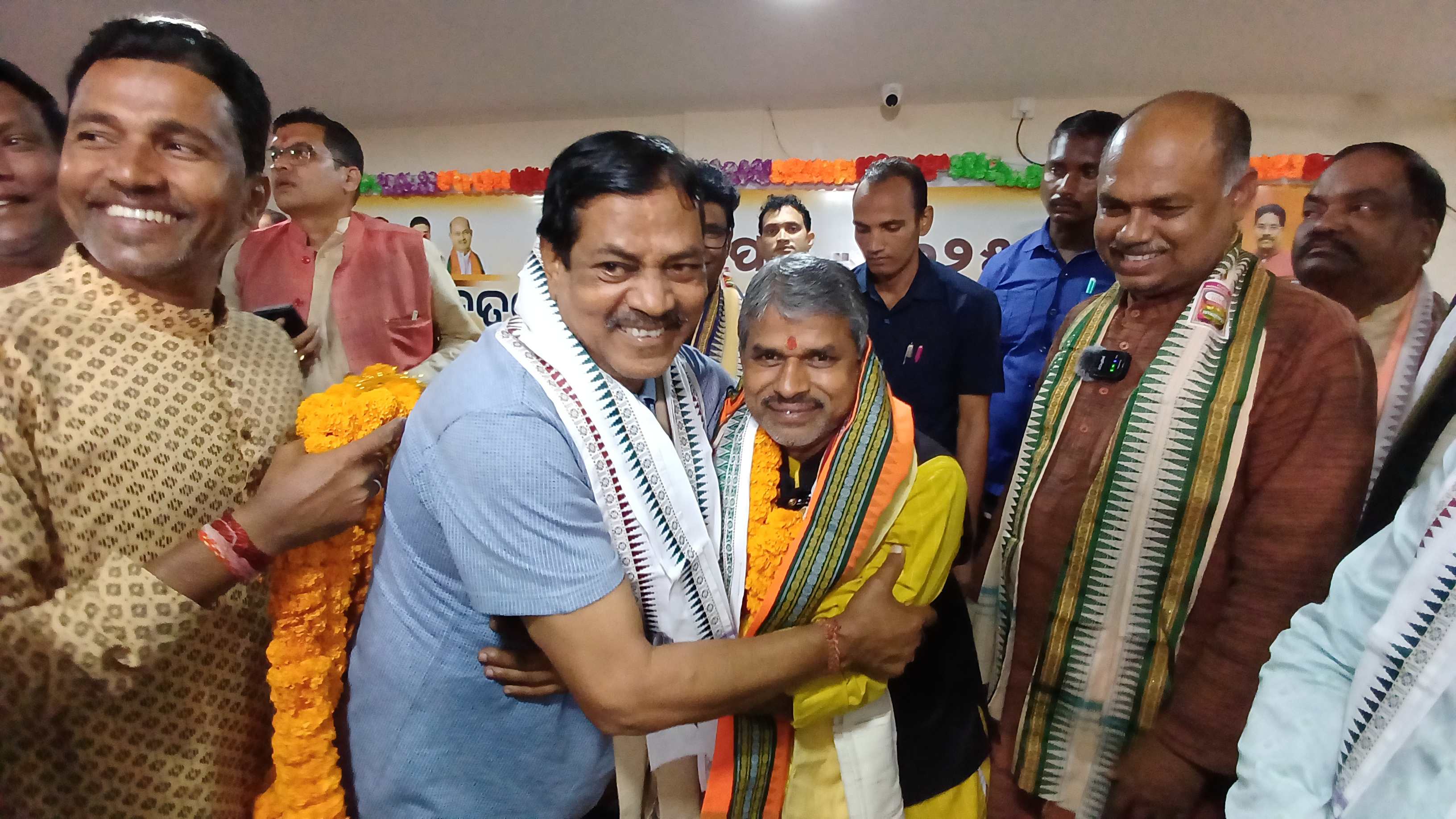 BJP ANNOUNCES DISTRICT PRESIDENT