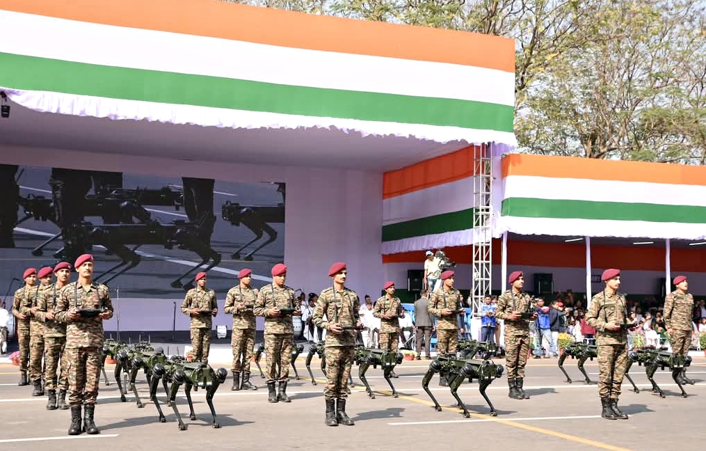 Robot Dogs at 76th Republic Day Parade