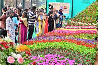 BENGALURU  ಲಾಲ್‌ಬಾಗ್‌ ಫಲಪುಷ್ಪ ಪ್ರದರ್ಶನ  LIFE OF MAHARISHI VALMIKI  FLOWER AND FRUIT EXHIBITION