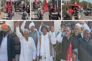 TRACTOR MARCH IN CHARKHI DADRI