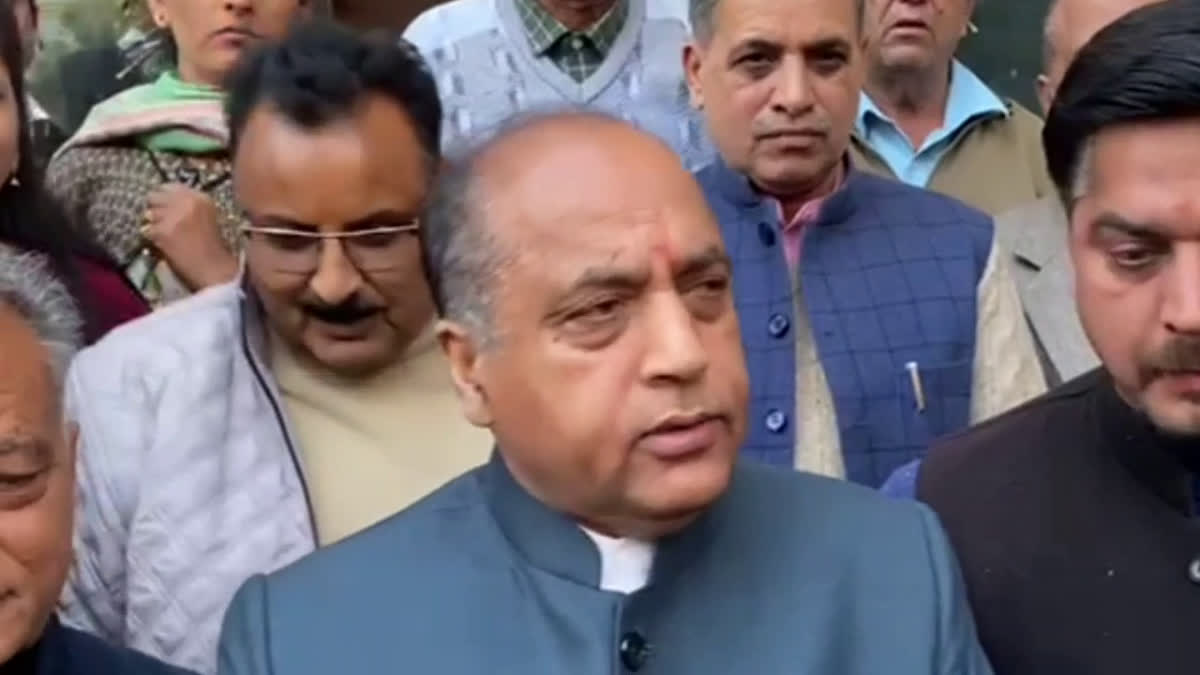 Jairam Thakur Attack On CM Sukhu