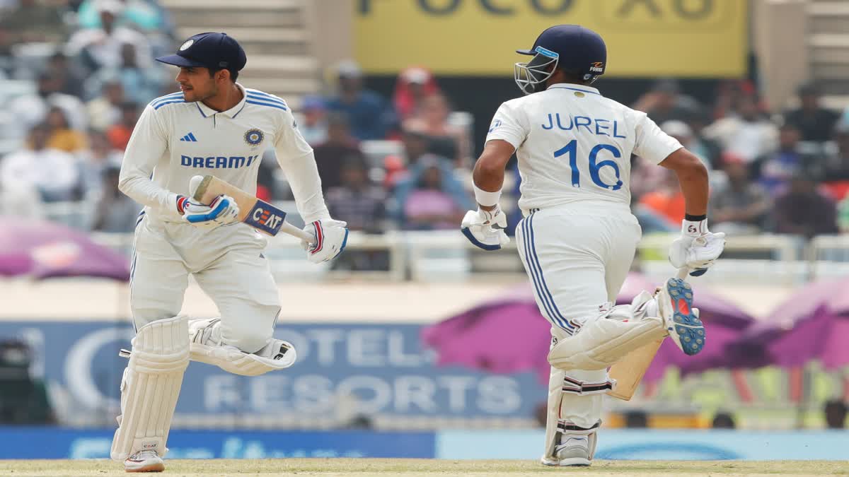 India vs England 4th Test  Shubman Gill  Dhruv Jurel  ശുഭ്‌മാന്‍ ഗില്‍  ധ്രുവ് ജുറെല്‍