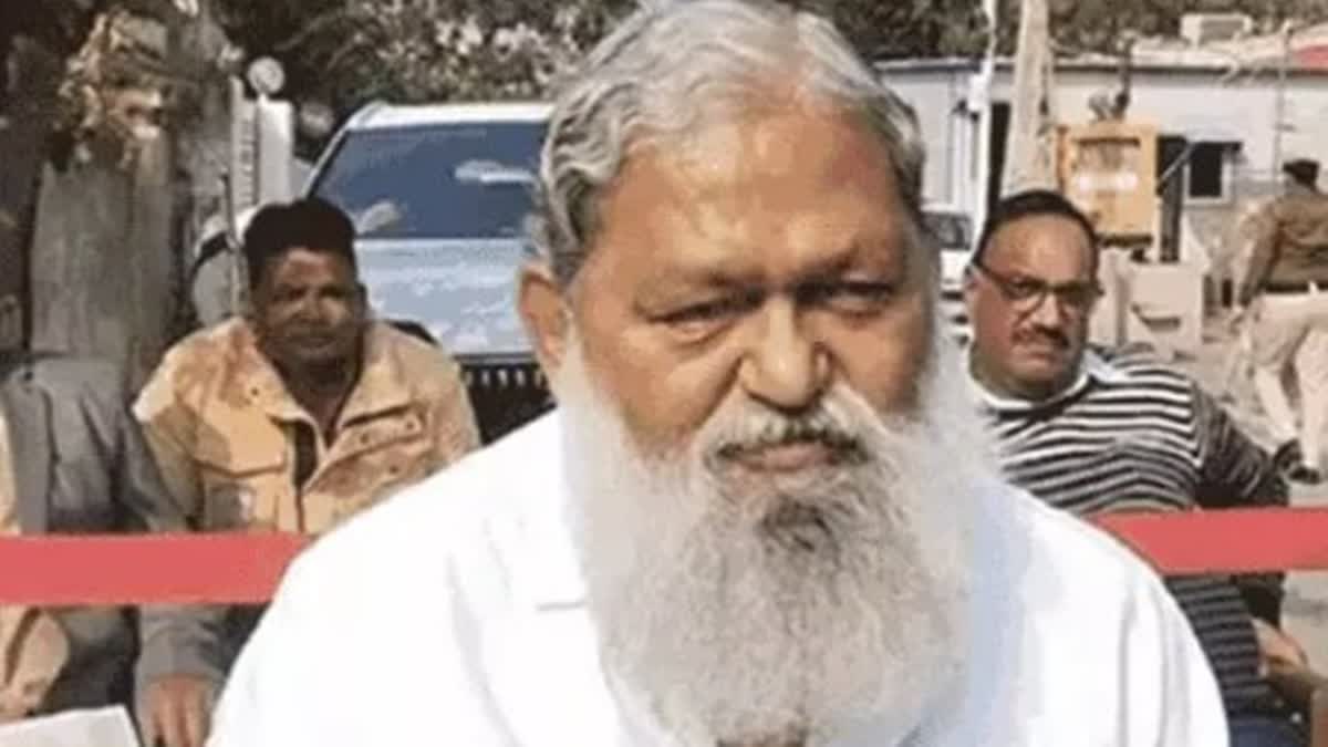 Haryana Home Minister Anil Vij