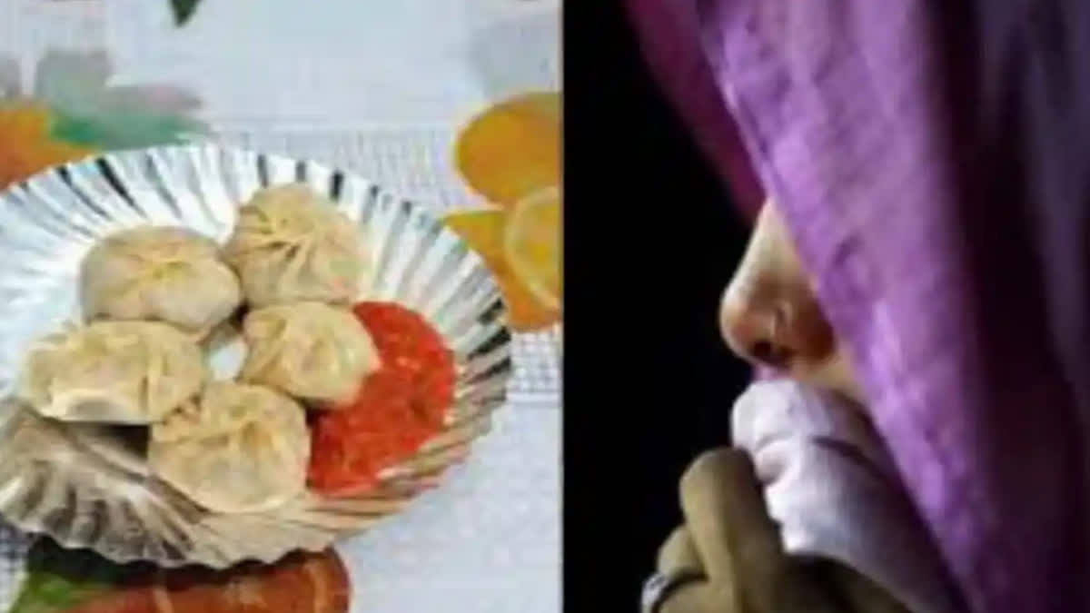 In Agra, the wife had a serious fight with her husband over eating Momos