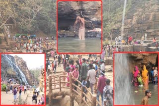 Bastar Tirathgarh Falls fair on Mahashivratri