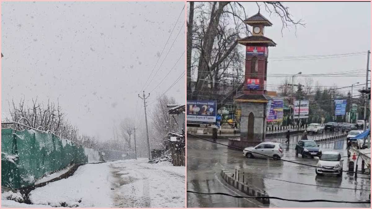 کشمیر کے متخلف علاقوں میں بارش اور برفباری کا سلسلہ جاری