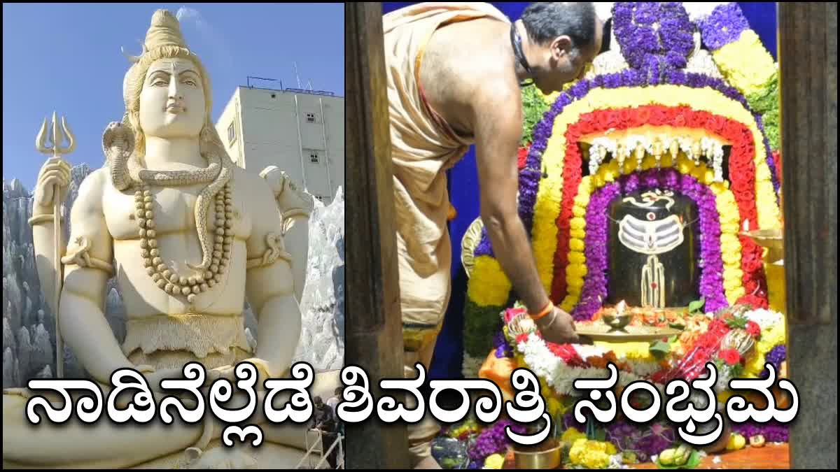 MAHASHIVRATRI CELEBRATIONS ACROSS THE KARNATAKA STATE