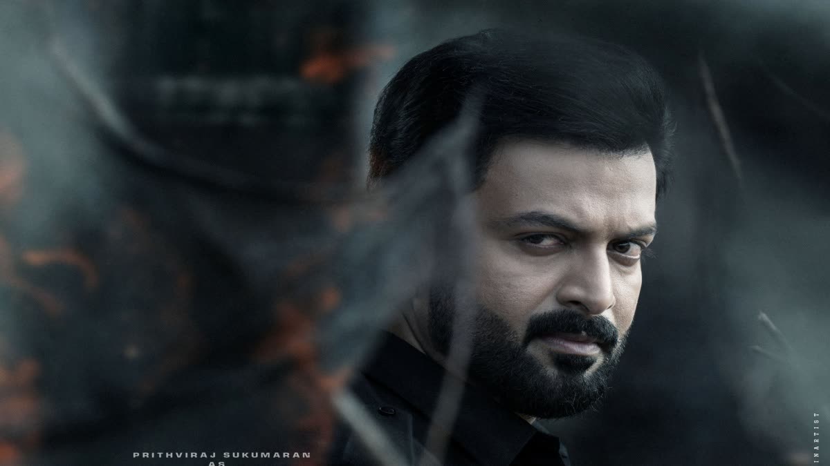 PRITHVIRAJ SUKUMARAN  EMPURAAN CHARACTER POSTER  സയ്യിദ് മസൂദ്  എമ്പുരാന്‍