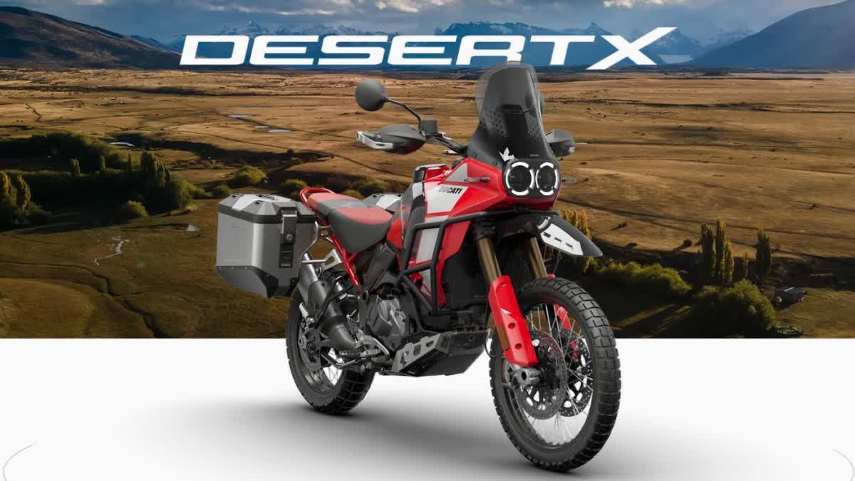 Ducati Launches DesertX Discovery Motorcycle In India