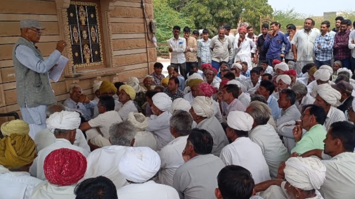 Jat Community Meeting in Barmer District