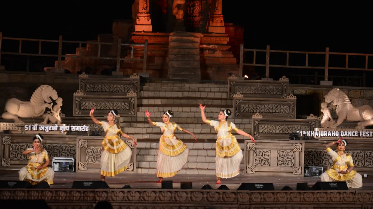 51st Khajuraho Dance Festival Witnessing making Guinness World Record for longest classical dance marathon