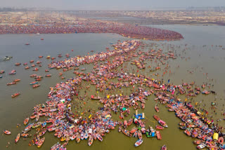 Millions Flock For Final 'Snan' On Mahashivratri As Maha Kumbh Concludes Today