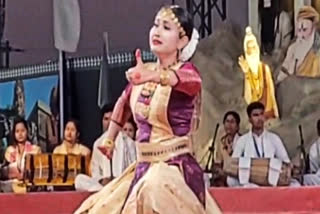 Deepshikha Bhuyan performs Sattriya dance at Kalagram