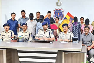 Rachakonda Police busted a gang involved in smuggling infants from Gujarat and selling them in Hyderabad.