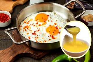 Eggs and pure ghee