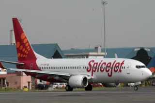 passengers going Prayagraj for Maha Kumbh protest at Hyderabad airport after SpiceJet flight delayed