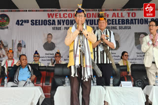 President of Asom Sahitya Sabha participates in 'Nyukum Yallu' festival in Arunachal