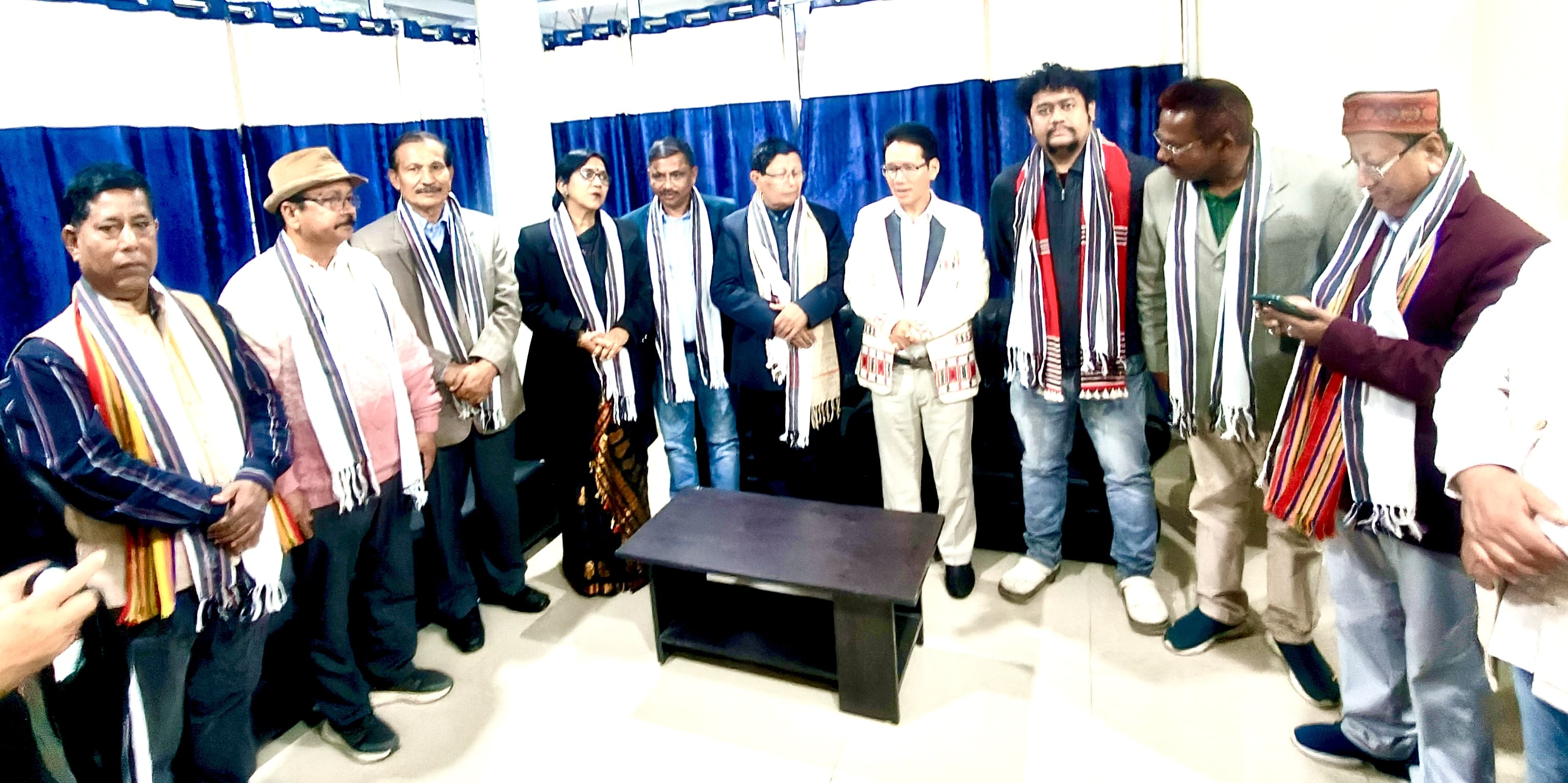 Delegation of Asam Sahitya Sabha in Arunachal