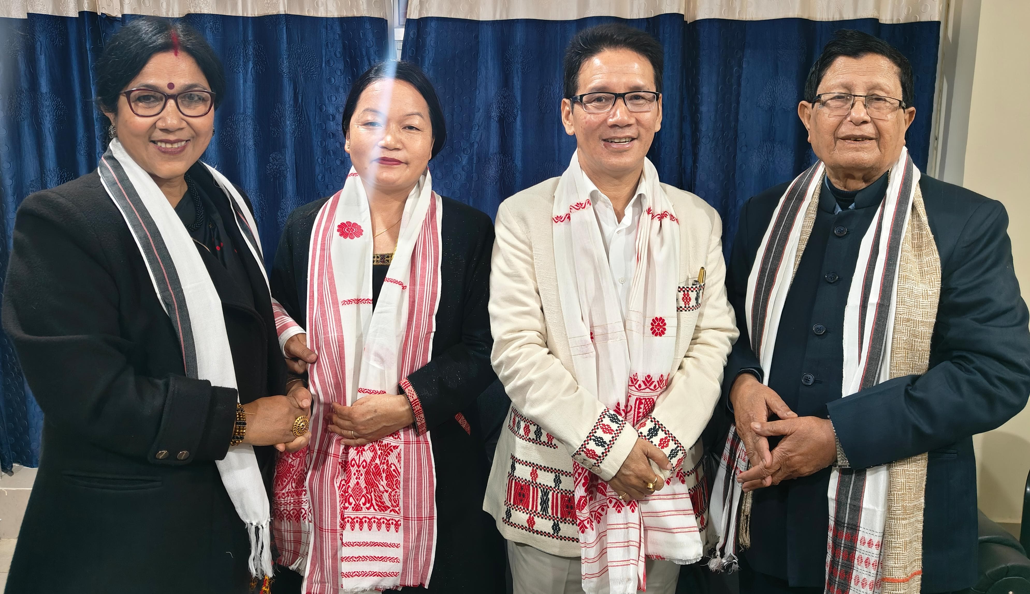 Delegation of Asam Sahitya Sabha in Arunachal