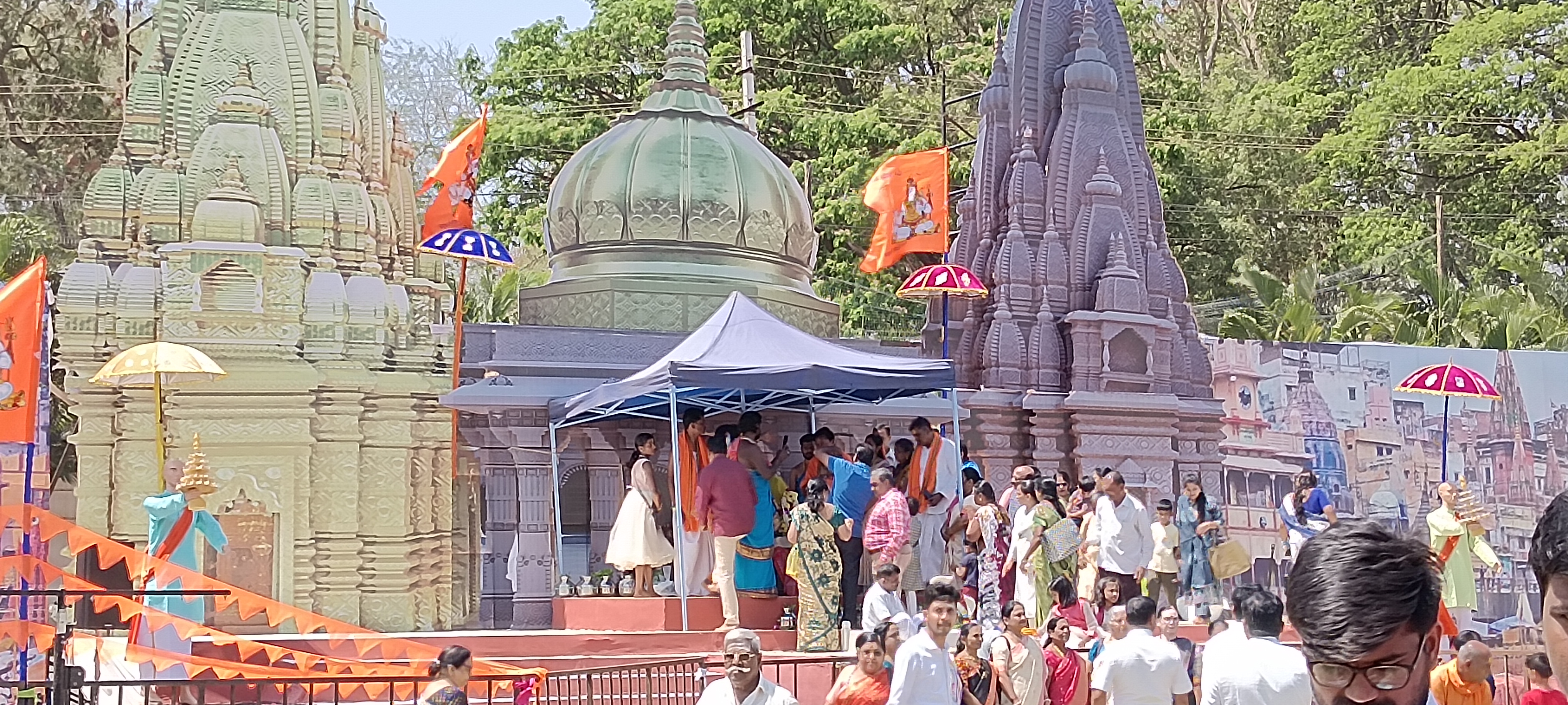 Kashi Vishwanath Temple Model Shivalinga Installed in hubballi