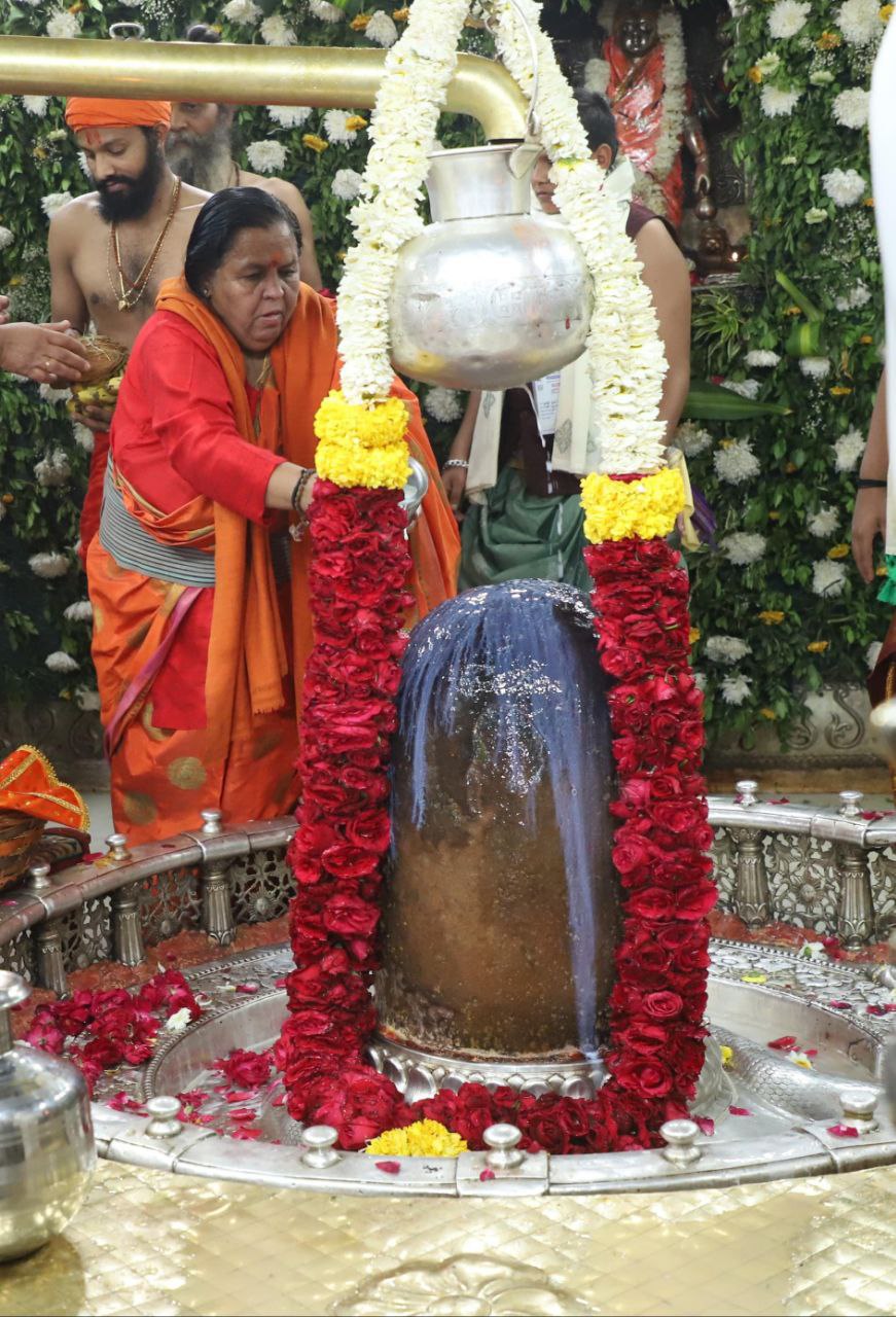 Uma Bharti worship baba Mahakal