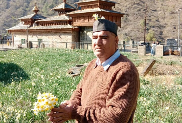 Hanol Mahasu Devta Temple Nagaras Flowers