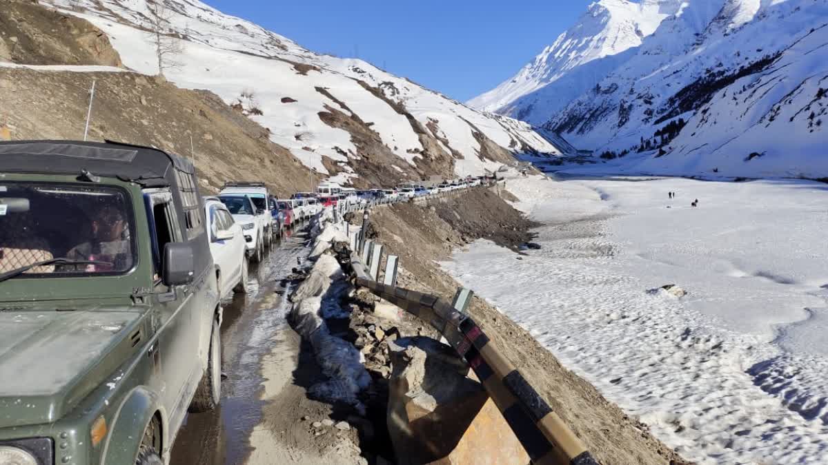 Kullu Snowfall Situation