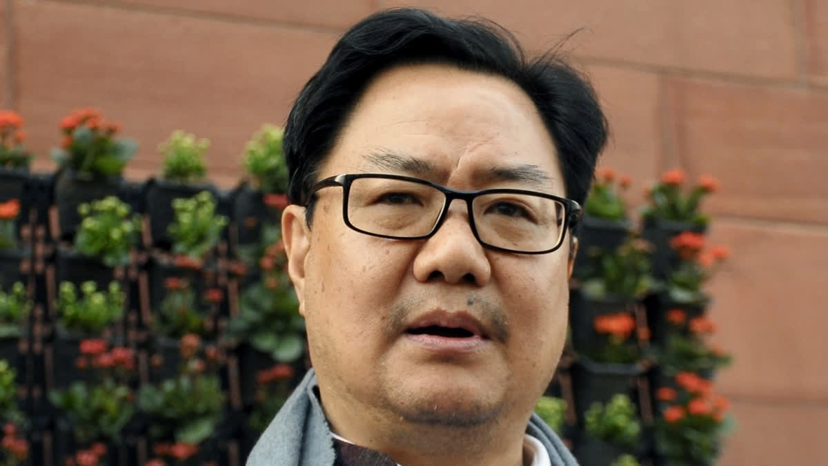 Rijiju files nomination from Arunachal West LS seat