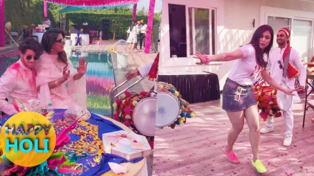 Priyanka Chopra, Her Cousin Mannara Dance Their Heart out at Holi Bash in Noida - See Video