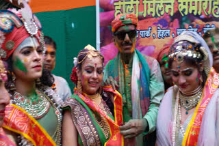 Holi Milan ceremony organized at residence of Ranchi MP Sanjay Seth