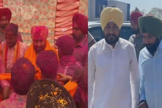 Channi Celebrates Holi With Migrants