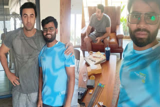 Ranbir Kapoor  learning Archery