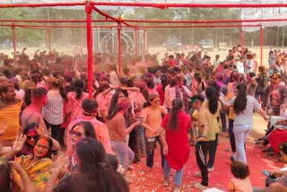 mp police holi celebration