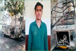 Mob Lynching with Muslim on Holi, Mob thrashes Nawab and Torches Auto Rickshaw