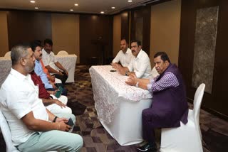 B Y Vijayendra meeting in Mandya
