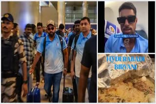 Mumbai Indians Team In Hyderabad