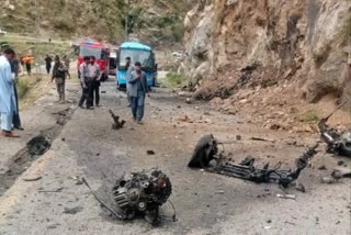 5 CHINESE NATIONALS AMONG 6 KILLED  SUICIDE BOMB ATTACK IN PAKISTAN  CHINA CONDEMNS ATTACK  DASU HYDROPOWER PROJECT