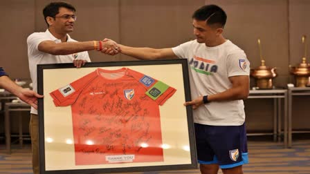 Sunil Chhetri 150th international match