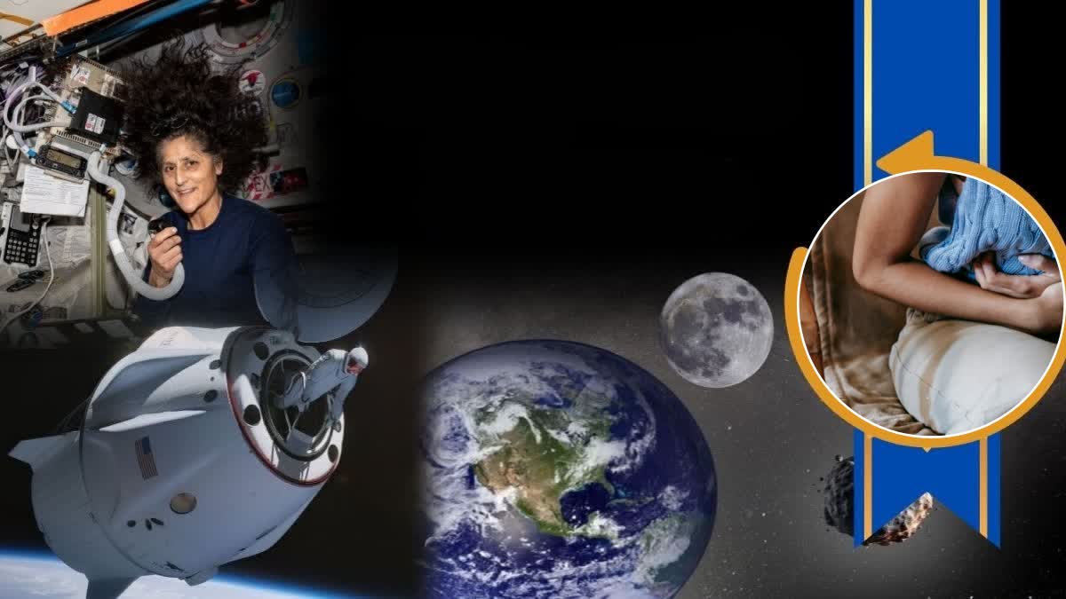 MENSTRUATION CYCLE  PERIODS IN ASTRONAUTS  MENSTRUAL HEALTH  SUNITA WILLIAMS
