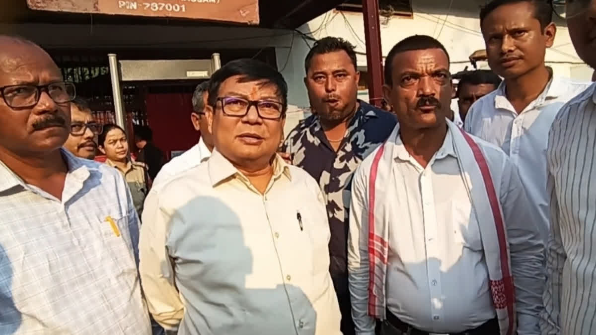 Leader of Opposition Debabrata Saikia