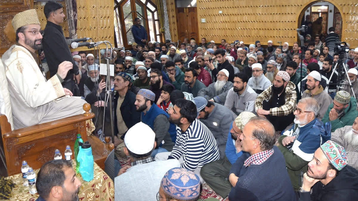 اسلامی تعلیمات کے مطابق سچائی، انکساری اور ہمدردی جیسے اوصاف اپنانا نہایت ضروری: میرواعظ کشمیر
